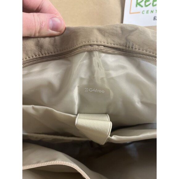 NWT G4Free Beige Tote Bag - Picture 7 of 7